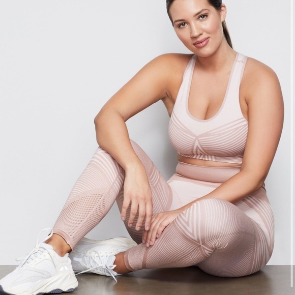 NWT Good American Dynamic Seamless Legging Pink - Picture 2 of 8